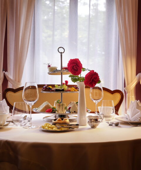 Afternoon Tea for Two at elegant boudoir in Villa Ammende